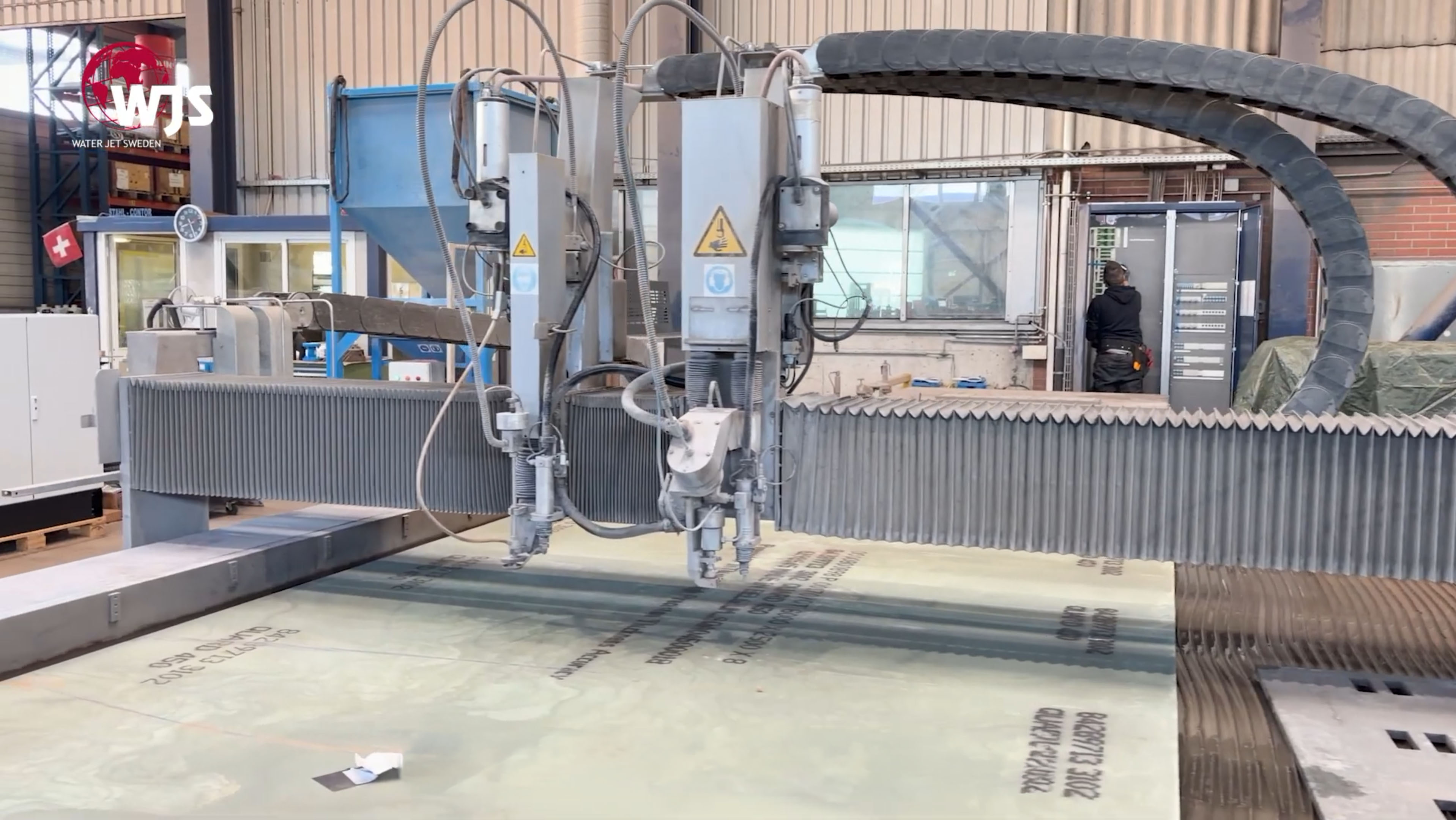 Water Jet Sweden Machine