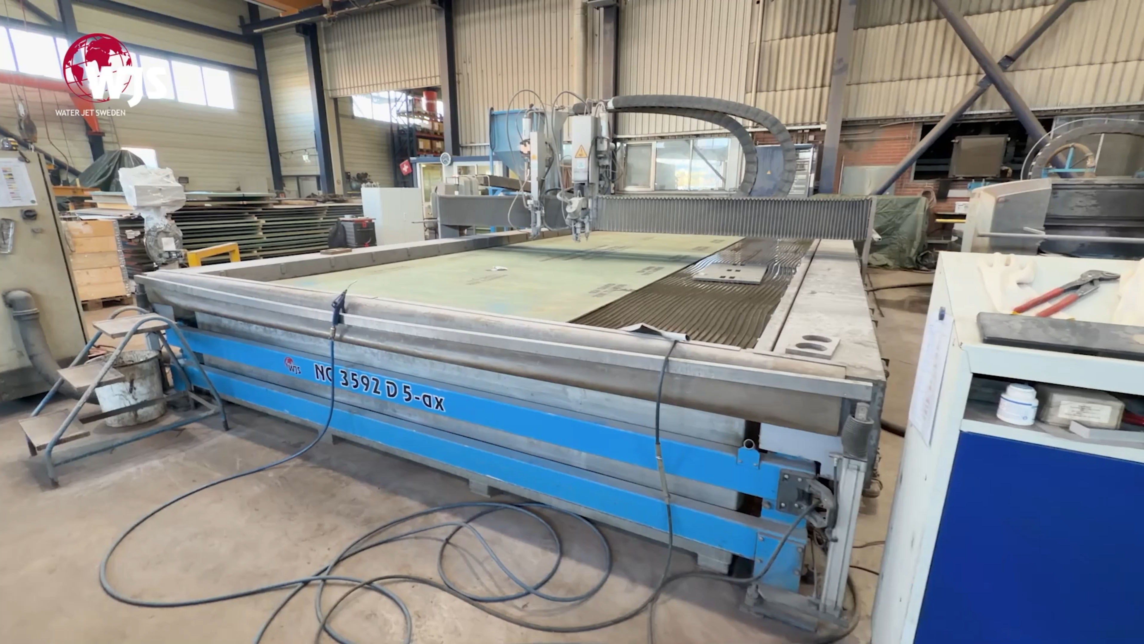 Water Jet Sweden Machine