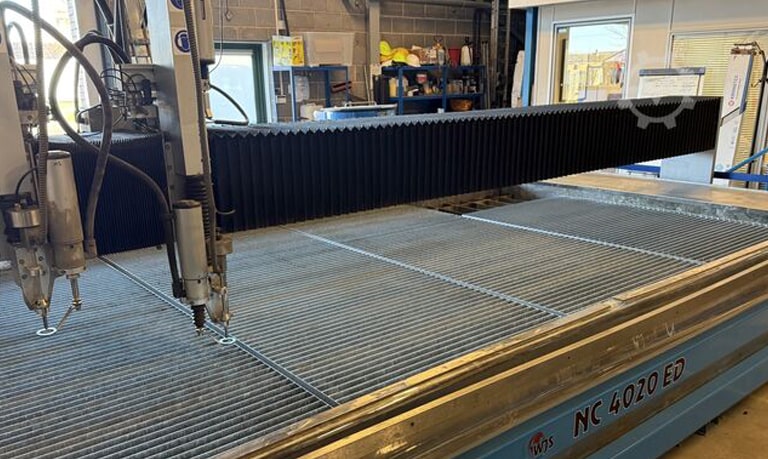 Water Jet Sweden NC4020ED Cutting Machine